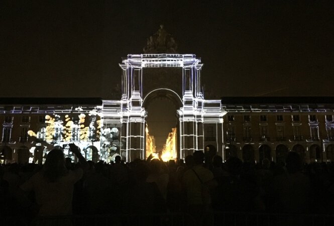 Video Mapping - Terreiro do Paço